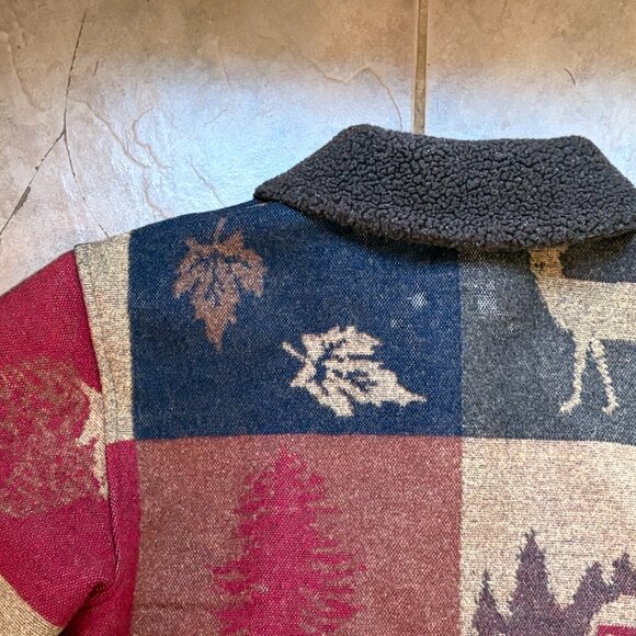 Pendleton Originals Wool blanket coat women size Small EUC - Picture 5 of 5